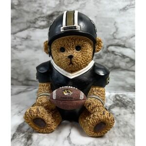 Missouri Tigers Teddy Bear Football Player Bank HP Industries NCAA